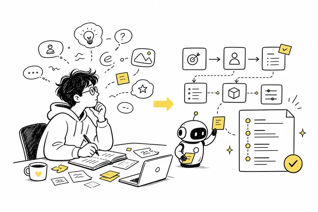 Turn vague ideas into clear instructions